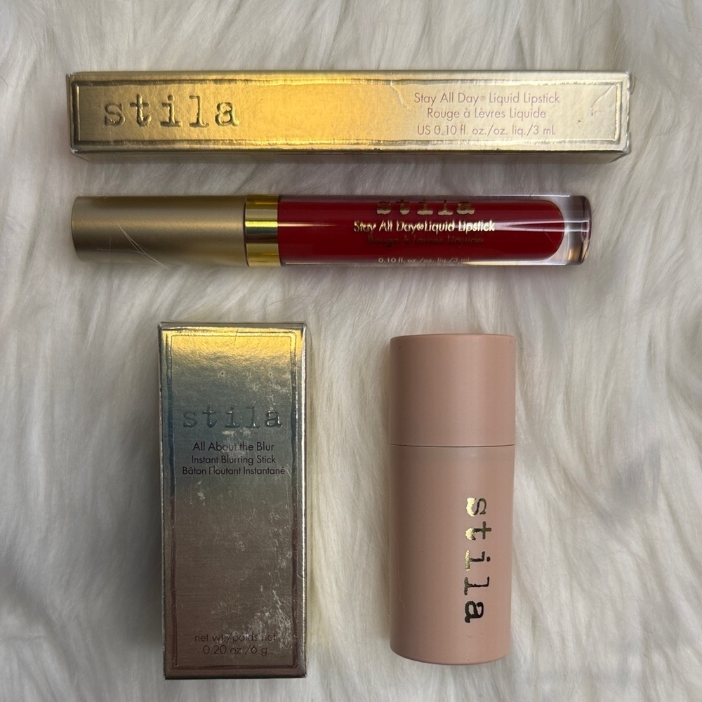 Stila Stay All Day Liquid Lipstick - Beso and Stila Blur Stick